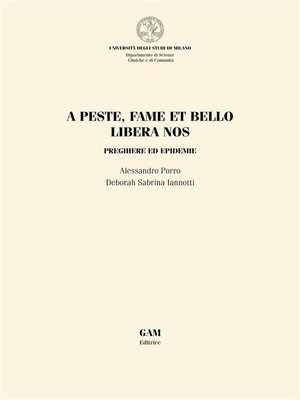 cover image of A peste, fame et bello libera nos